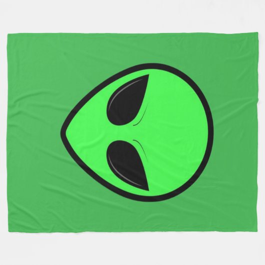 Alien Glow 60x80 Fleece Blanket (Vorderseite (Horizontal))