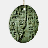 Alien Glyphen 02 Keramik Ornament (Rechts)