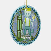 Alien Golf Ornament (Rechts)