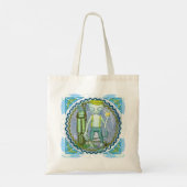 Alien Golf-Tasche Tragetasche (Rückseite)