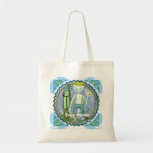 Alien Golf-Tasche Tragetasche (Vorne)