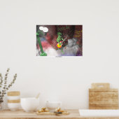 Alien Got die Blues Poster (Küche)