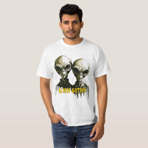 Alien Gothic T - Shirt - Retro Art neu definiert