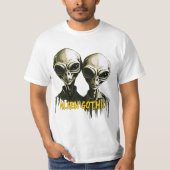 Alien Gothic T - Shirt - Retro Art neu definiert (Vorderseite)