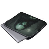 Alien Gotische Priesterin des Mondes Laptopschutzhülle (Vorne Knopf)