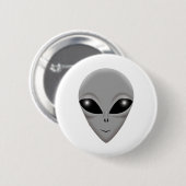 Alien-Grau Button (Vorne & Hinten)