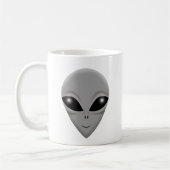 Alien-Grau Kaffeetasse (Links)