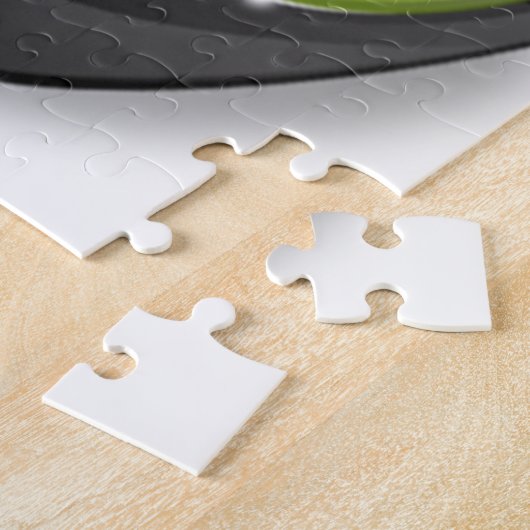 Alien graues Design#2 Puzzle (Seite)