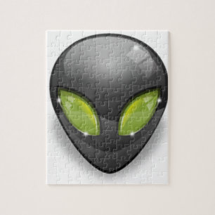 Alien graues Design#2 Puzzle