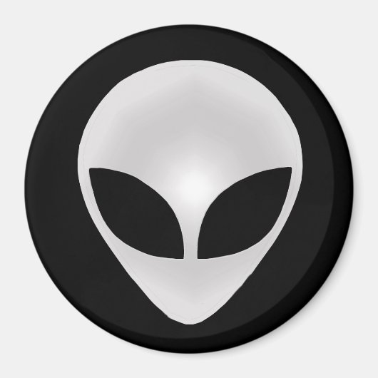 Alien Gray Head Magnet (Vorne)