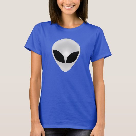 Alien Gray Head T-Shirt (Vorderseite)