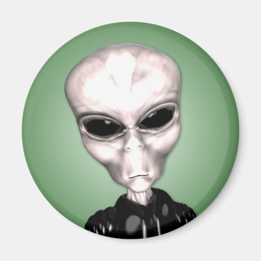Alien Gray Magnet (Vorne)