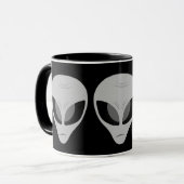 Alien Gray Tasse (Vorderseite Links)