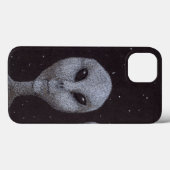 Alien Grays Case-Mate iPhone Hülle (Rückseite (Horizontal))