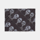 Alien Grays Fleecedecke (Vorderseite (Horizontal))