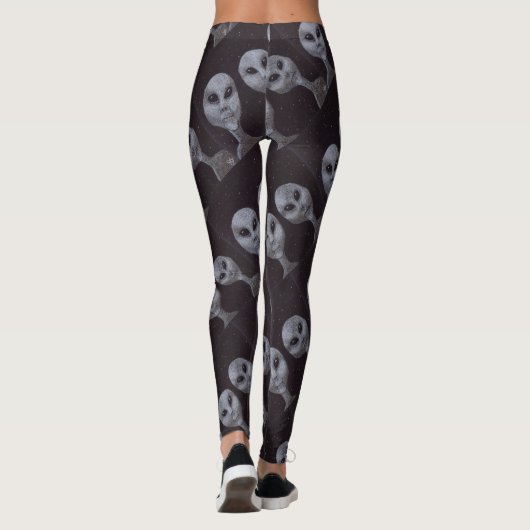 Alien Grays Leggings (Rückseite)