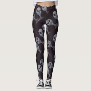 Alien Grays Leggings