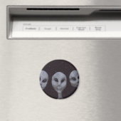 Alien Grays Magnet (In Situ (Geschirrspüler))