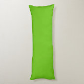 Alien Green Body Pillow Seitenschläferkissen (Rückseite (Vertikal))