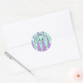 Alien Green, Funny Faces Sticker (Umschlag)