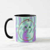 Alien Green, Funny Faces Tasse (Links)