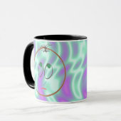 Alien Green, Funny Faces Tasse (Vorderseite Links)