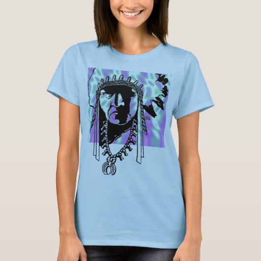 Alien Green, Indian Women's Shirt (Vorderseite)