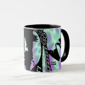 Alien Green, indische Tasse (VorderseiteRechts)