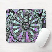 Alien Green, King Arthur-Knights-Table Mouse Pad Mousepad (Mit Mouse)