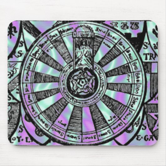Alien Green, King Arthur-Knights-Table Mouse Pad Mousepad (Vorne)