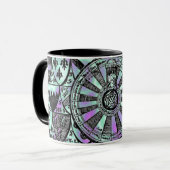 Alien Green, King Arthur-Knights-Table-Tasse Tasse (Vorderseite Links)