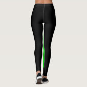 ALIEN GREEN MAN YOGA PANTS LEGGINGS (Rückseite)