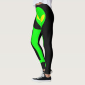ALIEN GREEN MAN YOGA PANTS LEGGINGS (Links)
