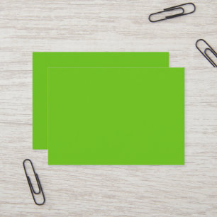 Alien Green Mighty Business Card Visitenkarte