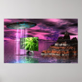 Alien Green Poster (Vorne)