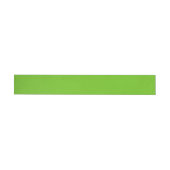 Alien Green Wraparound Address Label (Person)