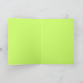 Alien Greeting Card Karte (Innenseite)