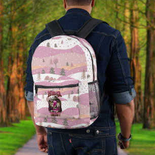 Alien GRILLEN Cow Abduction Joke Bedruckter Rucksack