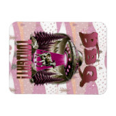Alien GRILLEN Cow Abduction Joke Magnet (Horizontal)