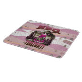 Alien GRILLEN Cow Abduction Joke Schneidebrett (Ecke)