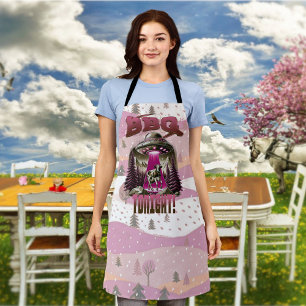 Alien GRILLEN Cow Abduction Joke Schürze