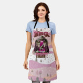 Alien GRILLEN Cow Abduction Joke Schürze (Getragen)
