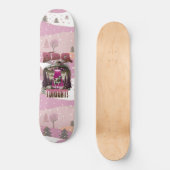 Alien GRILLEN Cow Abduction Joke Skateboard (Vorderseite)