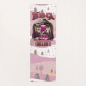 Alien GRILLEN Cow Abduction Joke Yogamatte (Rückseite)