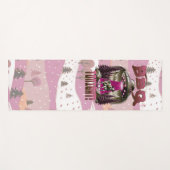 Alien GRILLEN Cow Abduction Joke Yogamatte (Vorderseite (Horizontal))