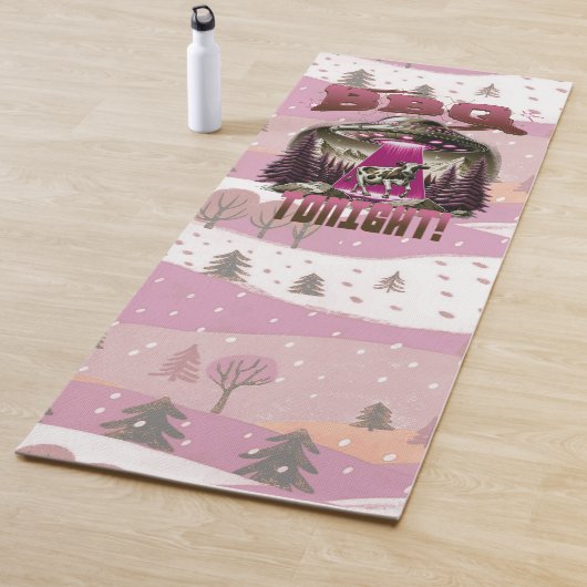 Alien GRILLEN Cow Abduction Joke Yogamatte (Beispiel)