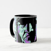 Alien Grün, Indischer Becher Tasse (Vorderseite Links)