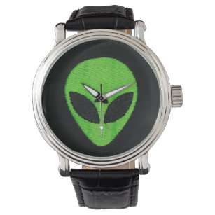 Alien (grün) Uhren