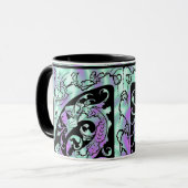 Alien Grüner Drachenbecher Tasse (Vorderseite Links)