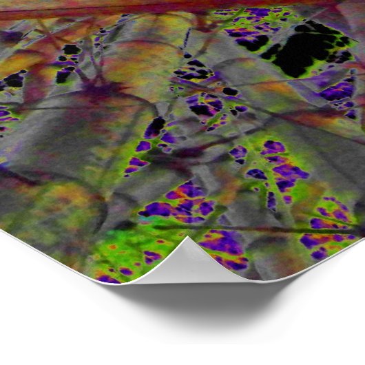 Alien Gruß Poster (Ecke)